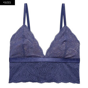 NWT Underprotection Luna Bralette in Blue size L+